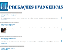Tablet Screenshot of pregacoesevangelica.com.br